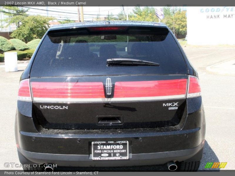 Black / Medium Camel 2007 Lincoln MKX AWD