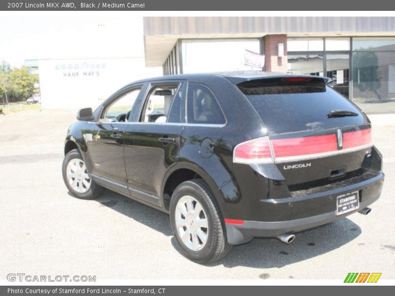 Black / Medium Camel 2007 Lincoln MKX AWD