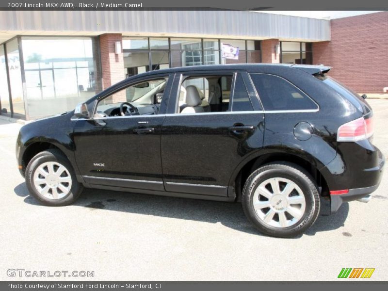 Black / Medium Camel 2007 Lincoln MKX AWD