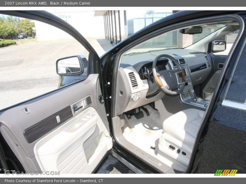 Black / Medium Camel 2007 Lincoln MKX AWD