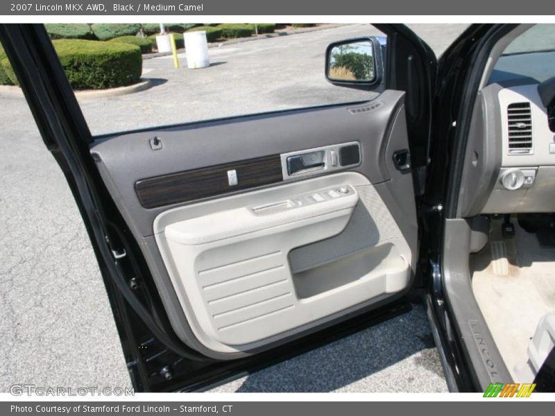 Black / Medium Camel 2007 Lincoln MKX AWD