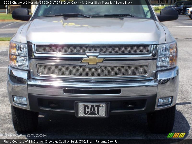 Silver Birch Metallic / Ebony Black 2008 Chevrolet Silverado 2500HD LT Z71 Crew Cab 4x4