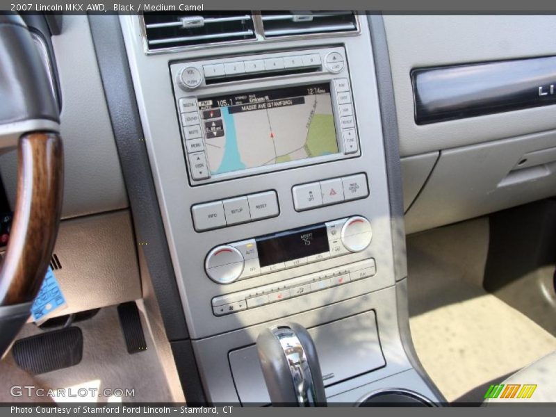 Black / Medium Camel 2007 Lincoln MKX AWD