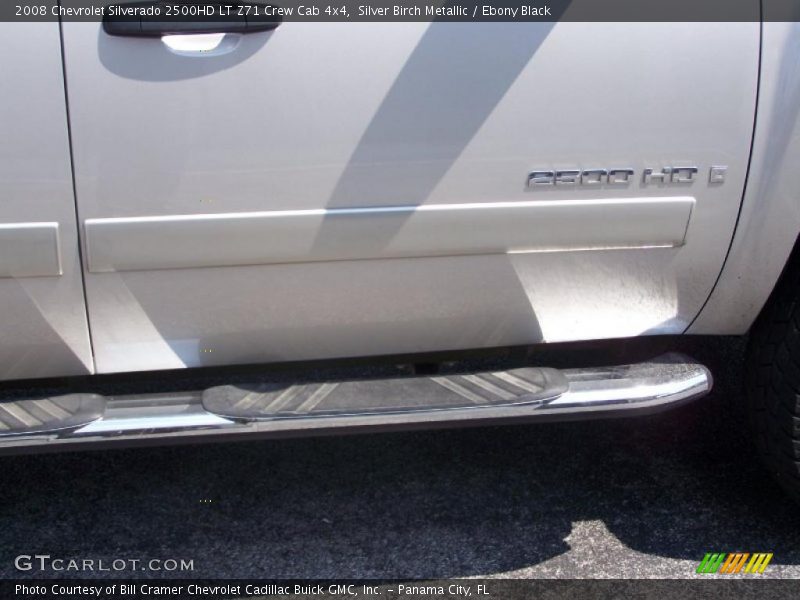 Silver Birch Metallic / Ebony Black 2008 Chevrolet Silverado 2500HD LT Z71 Crew Cab 4x4