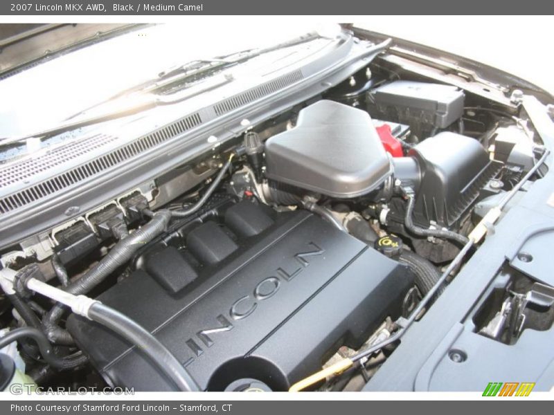 Black / Medium Camel 2007 Lincoln MKX AWD