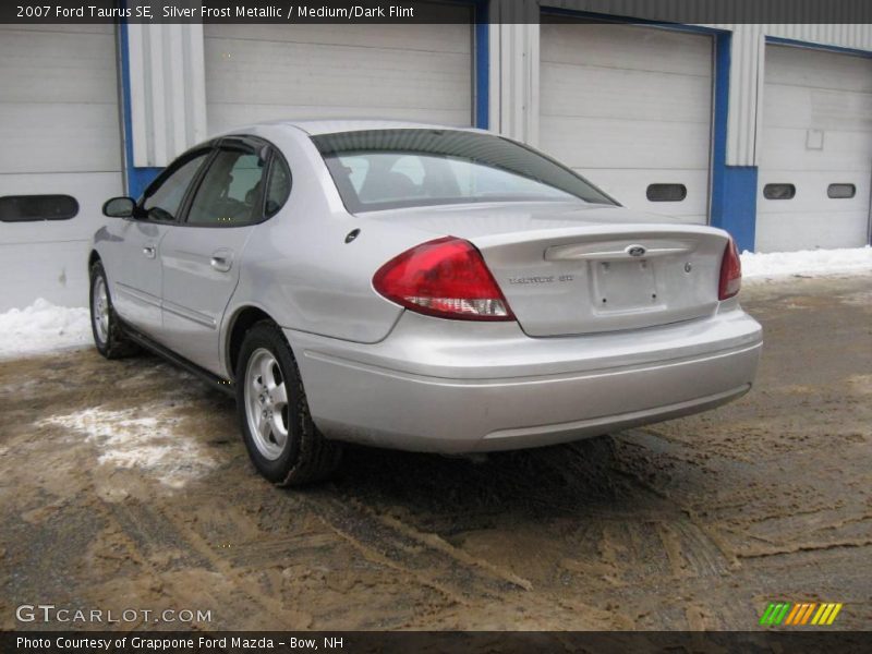 Silver Frost Metallic / Medium/Dark Flint 2007 Ford Taurus SE