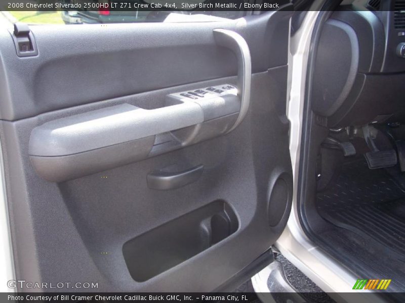 Silver Birch Metallic / Ebony Black 2008 Chevrolet Silverado 2500HD LT Z71 Crew Cab 4x4