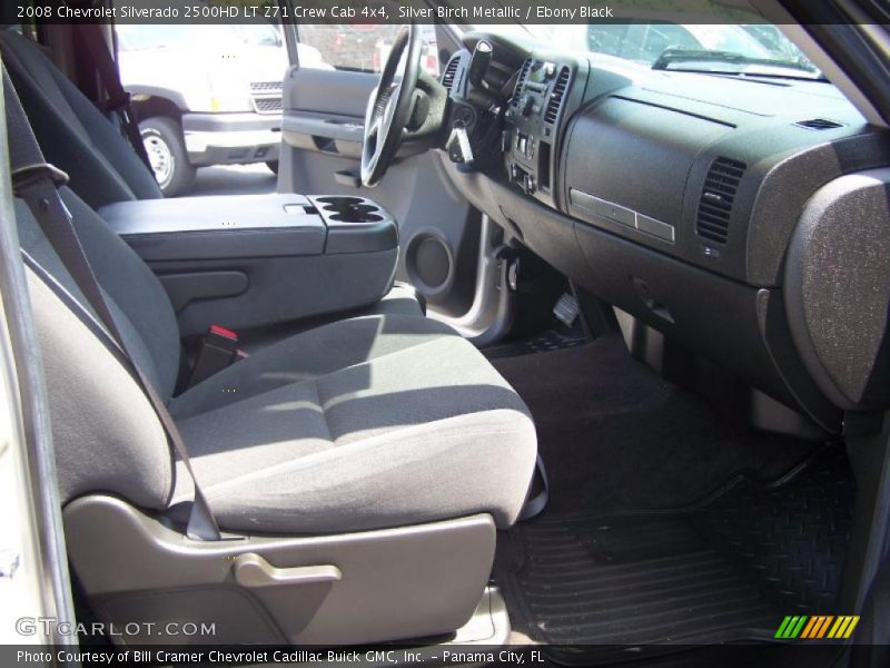 Silver Birch Metallic / Ebony Black 2008 Chevrolet Silverado 2500HD LT Z71 Crew Cab 4x4
