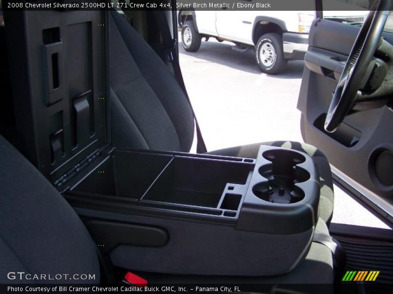 Silver Birch Metallic / Ebony Black 2008 Chevrolet Silverado 2500HD LT Z71 Crew Cab 4x4