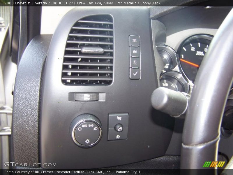 Silver Birch Metallic / Ebony Black 2008 Chevrolet Silverado 2500HD LT Z71 Crew Cab 4x4