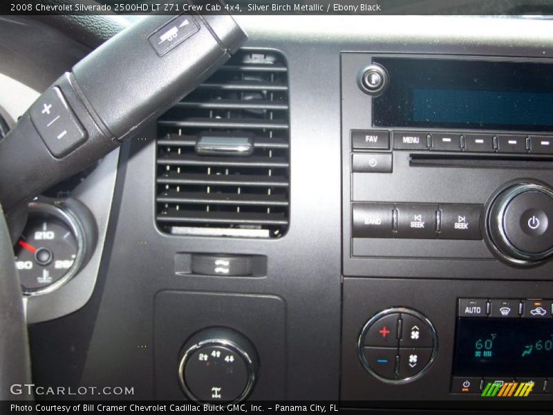 Silver Birch Metallic / Ebony Black 2008 Chevrolet Silverado 2500HD LT Z71 Crew Cab 4x4