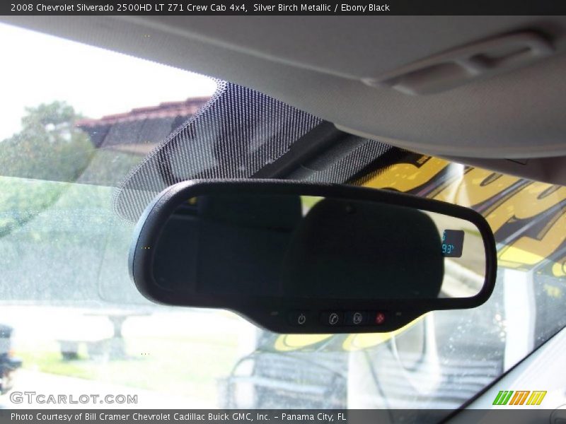 Silver Birch Metallic / Ebony Black 2008 Chevrolet Silverado 2500HD LT Z71 Crew Cab 4x4