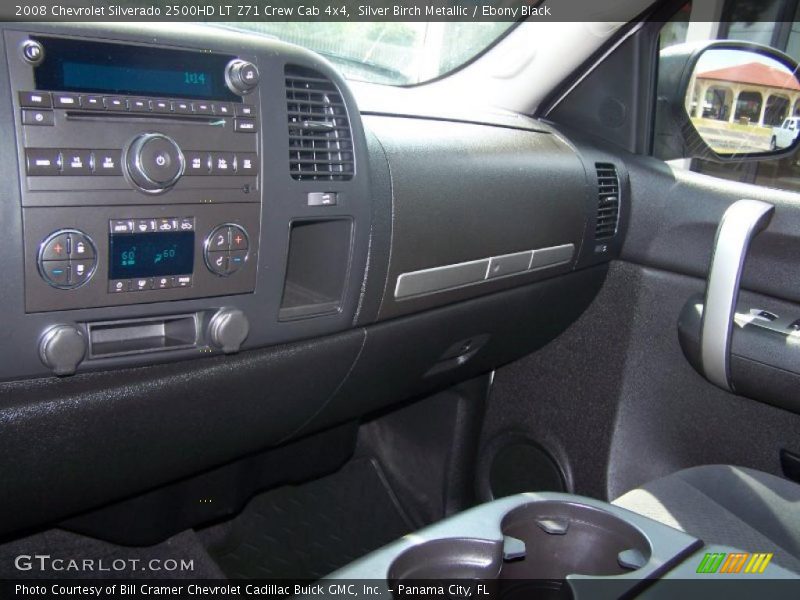 Silver Birch Metallic / Ebony Black 2008 Chevrolet Silverado 2500HD LT Z71 Crew Cab 4x4