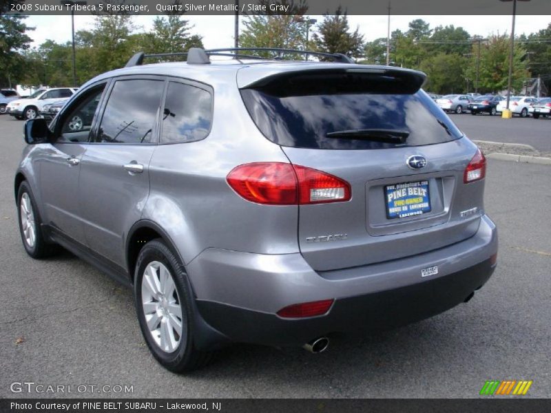 Quartz Silver Metallic / Slate Gray 2008 Subaru Tribeca 5 Passenger