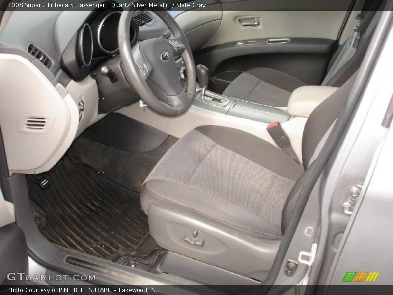 Quartz Silver Metallic / Slate Gray 2008 Subaru Tribeca 5 Passenger