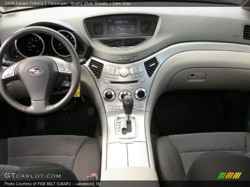 Quartz Silver Metallic / Slate Gray 2008 Subaru Tribeca 5 Passenger