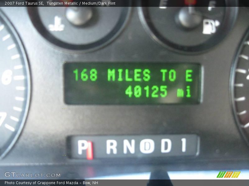 Tungsten Metallic / Medium/Dark Flint 2007 Ford Taurus SE