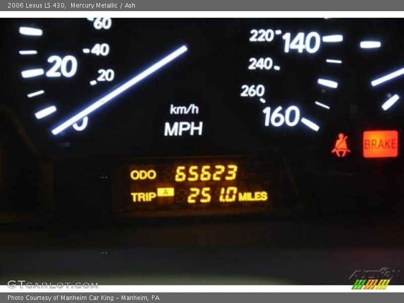 Mercury Metallic / Ash 2006 Lexus LS 430