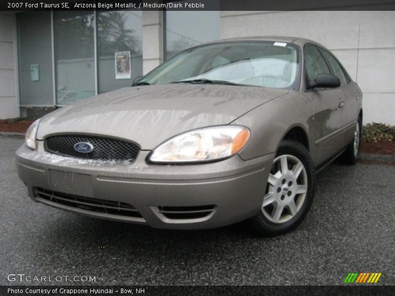 Arizona Beige Metallic / Medium/Dark Pebble 2007 Ford Taurus SE