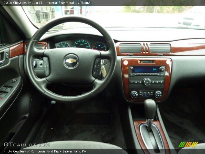 Imperial Blue Metallic / Ebony 2010 Chevrolet Impala LT