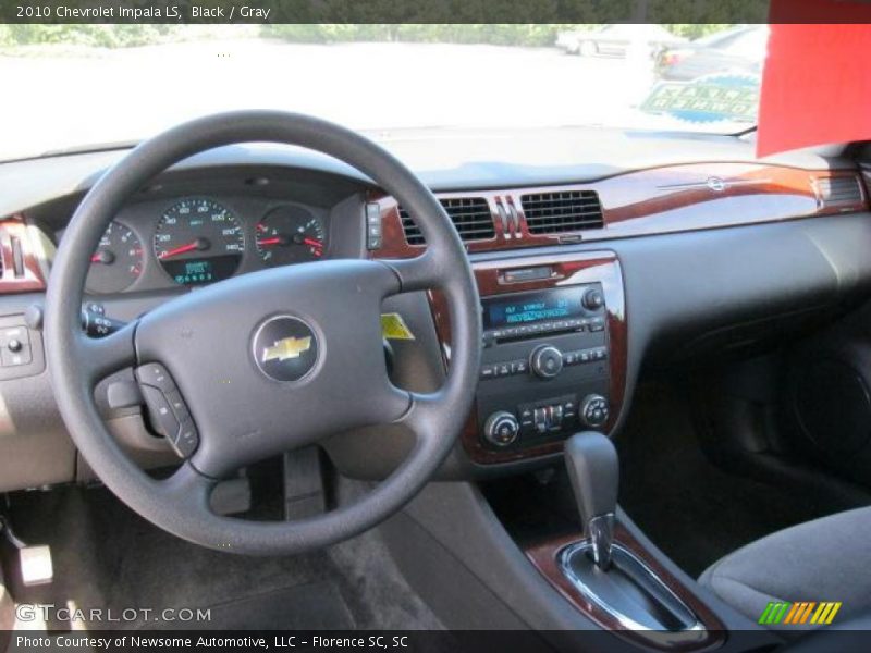 Black / Gray 2010 Chevrolet Impala LS