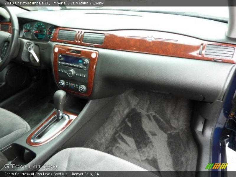 Imperial Blue Metallic / Ebony 2010 Chevrolet Impala LT