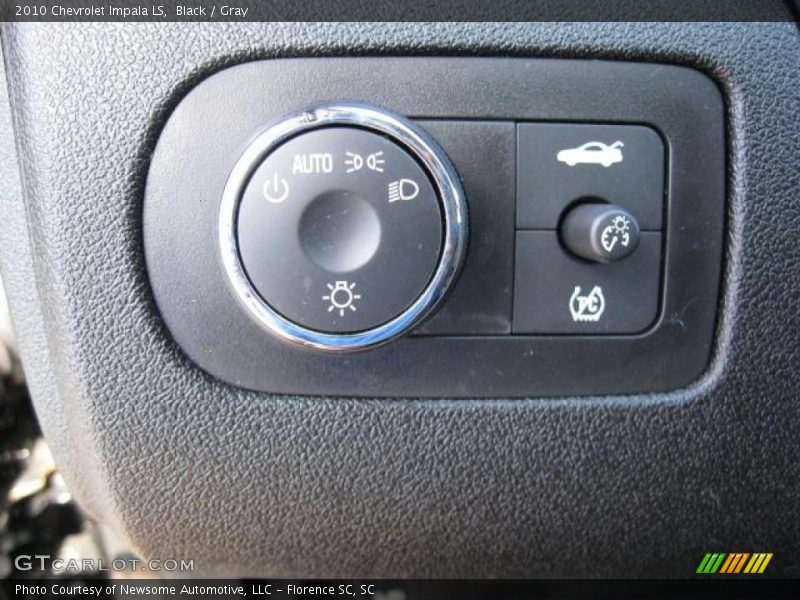 Black / Gray 2010 Chevrolet Impala LS