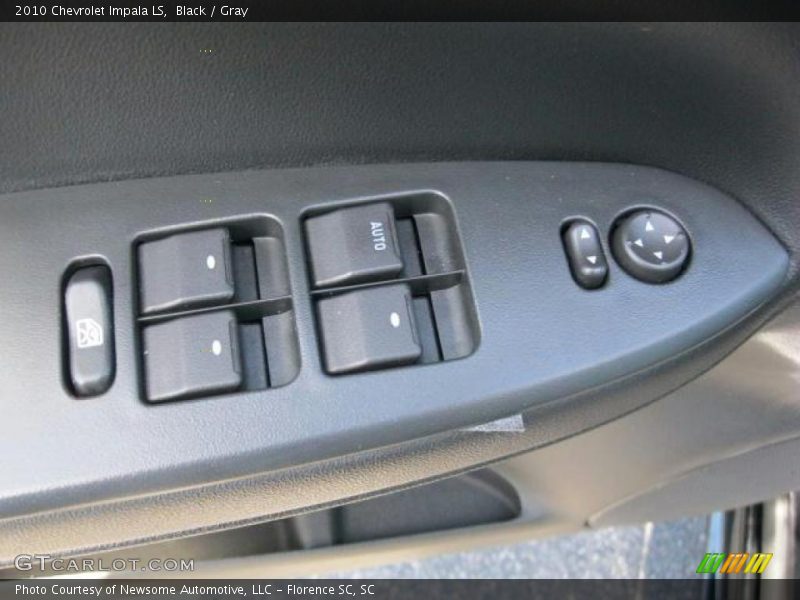 Black / Gray 2010 Chevrolet Impala LS