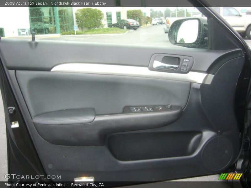 Nighthawk Black Pearl / Ebony 2008 Acura TSX Sedan