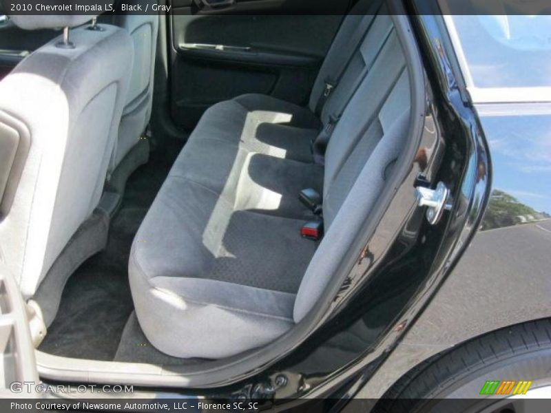 Black / Gray 2010 Chevrolet Impala LS