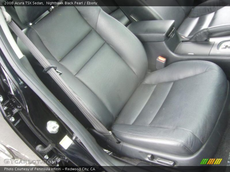 Nighthawk Black Pearl / Ebony 2008 Acura TSX Sedan