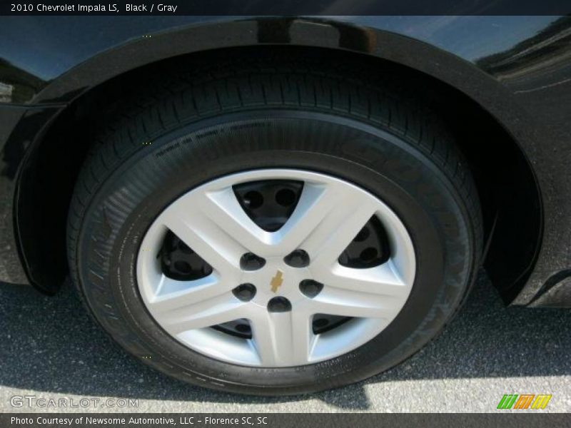 Black / Gray 2010 Chevrolet Impala LS