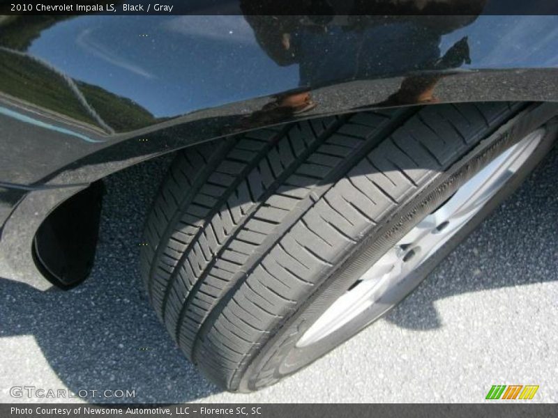 Black / Gray 2010 Chevrolet Impala LS