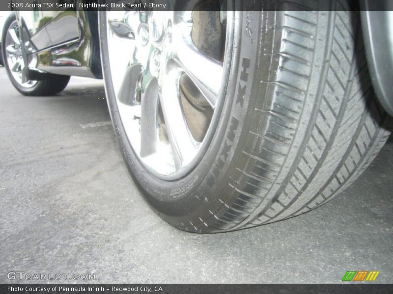 Nighthawk Black Pearl / Ebony 2008 Acura TSX Sedan