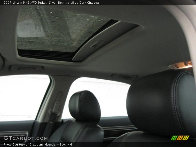 Silver Birch Metallic / Dark Charcoal 2007 Lincoln MKZ AWD Sedan