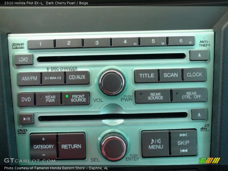 Audio System of 2010 Pilot EX-L