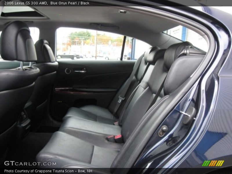 Blue Onyx Pearl / Black 2006 Lexus GS 300 AWD