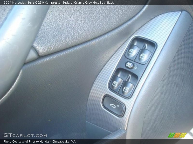 Granite Grey Metallic / Black 2004 Mercedes-Benz C 230 Kompressor Sedan