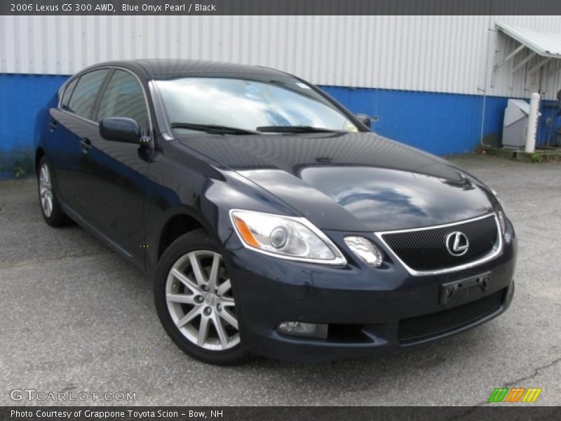Blue Onyx Pearl / Black 2006 Lexus GS 300 AWD