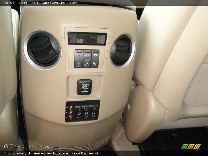 Controls of 2010 Pilot EX-L