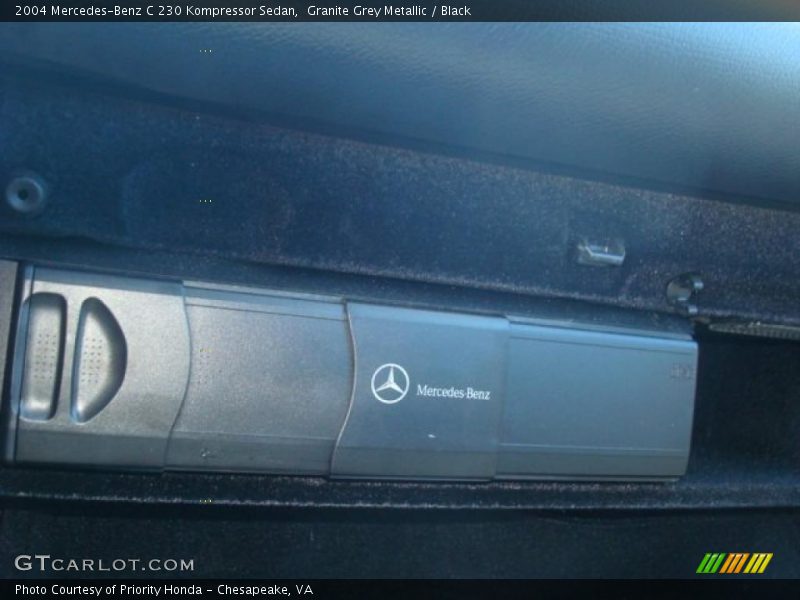 Granite Grey Metallic / Black 2004 Mercedes-Benz C 230 Kompressor Sedan