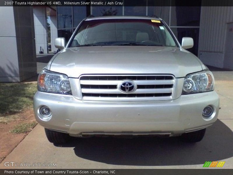 Millenium Silver Metallic / Ash Gray 2007 Toyota Highlander V6 4WD