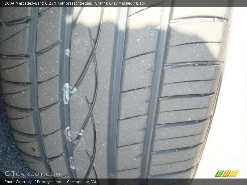 Granite Grey Metallic / Black 2004 Mercedes-Benz C 230 Kompressor Sedan