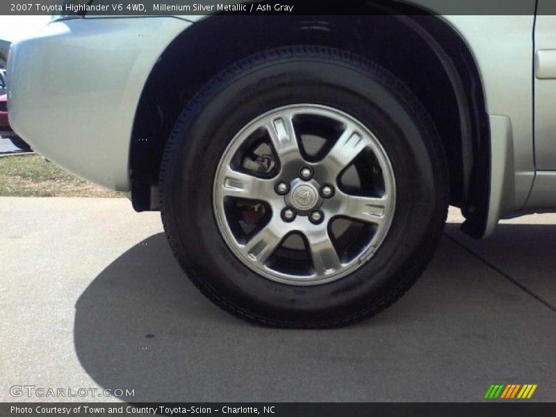 Millenium Silver Metallic / Ash Gray 2007 Toyota Highlander V6 4WD