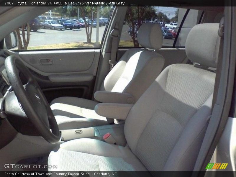 Millenium Silver Metallic / Ash Gray 2007 Toyota Highlander V6 4WD