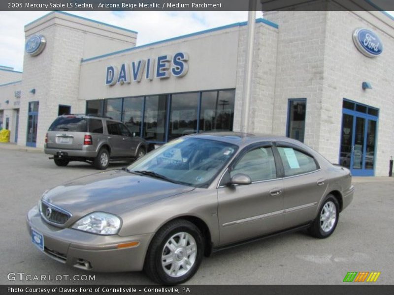 Arizona Beige Metallic / Medium Parchment 2005 Mercury Sable LS Sedan