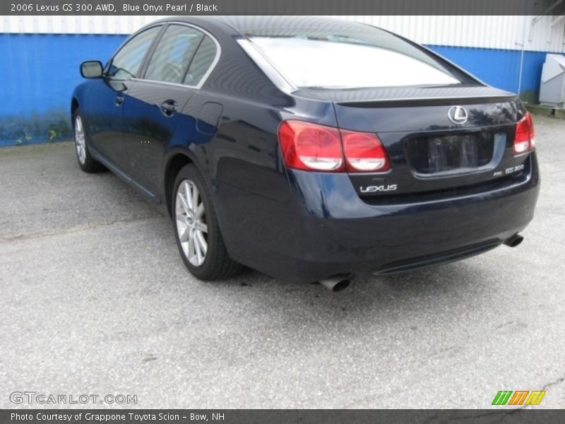 Blue Onyx Pearl / Black 2006 Lexus GS 300 AWD