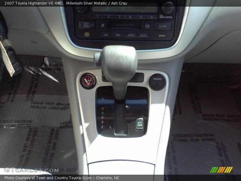Millenium Silver Metallic / Ash Gray 2007 Toyota Highlander V6 4WD