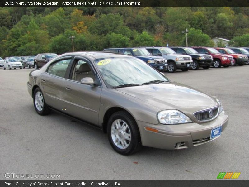 Arizona Beige Metallic / Medium Parchment 2005 Mercury Sable LS Sedan