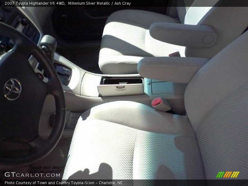 Millenium Silver Metallic / Ash Gray 2007 Toyota Highlander V6 4WD